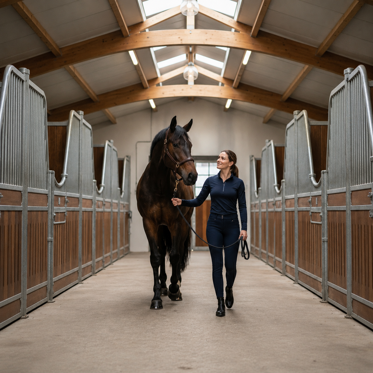 Sport horse from Avante Horse Sales in the arena